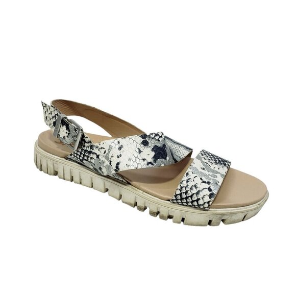 Circus by Sam Edelman Sandals Shoes Nadine Snakeskin Print Women's Size 8.5 - Picture 10 of 10
